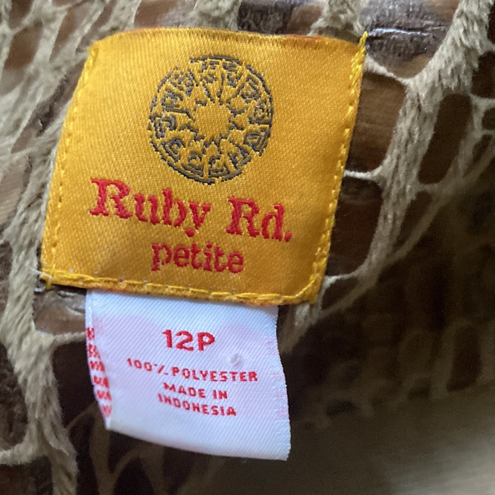 Ruby Rd Faux Alligator Patterned Jacket - image 3